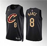 Men's Cleveland Cavaliers #8 Pete Nance Black Statement Edition Stitched Jersey Dzhi,baseball caps,new era cap wholesale,wholesale hats